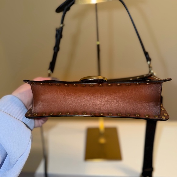 COACH Tabby 26 black and refined leather with gold rivits and hardware ! - Picture 14 of 16